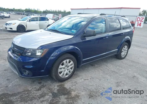 2018 Dodge Journey Se from USA, damaged, VIN 3C4PDCAB2JT445249